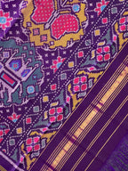 Exclusive Big Motif Design Handwoven Patola Dupatta