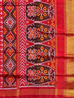 Exclusive Motifs Handwoven Patola Silk Saree