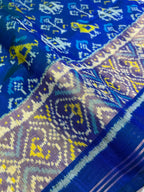 Traditional Design Handwoven Patola Silk Saree