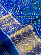 Small Butti Design Handwoven Patola Silk Saree