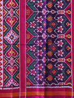 Narikunj Traditional Design Handwoven Patola Silk Saree