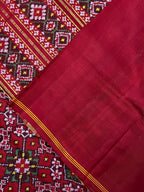Navratna Traditional Design Handwoven Patola Silk Saree