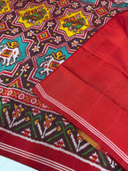 Exclusive Motif Design Handwoven Patola Silk Saree