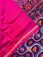 Exclusive Motif Design Handwoven Patola Silk Saree