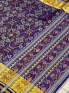 Navratna Traditional Design Handwoven Patola Silk Saree