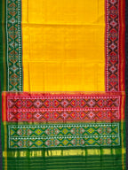 Ganga-Jamuna Traditional Handwoven Patola Silk Saree