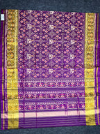 Navratna With Elephant Design Handwoven Patola Silk Saree
