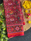 Narikunj Design Handwoven Patola Silk Saree