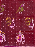 Motifs Design Handwoven Patola Silk Saree