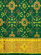 Navratna Traditional Design Handwoven Patola Silk Saree