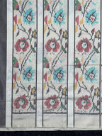 Rose Design Exclusive Handwoven Patola Silk Saree