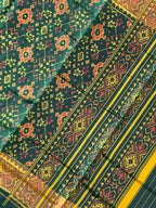 Navratna Traditional Design Handwoven Patola Silk Saree
