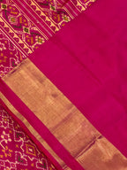 Navratna-Manekchowk Traditional Design Handwoven Patola Silk Saree