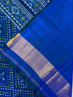 Small Butti Design Handwoven Patola Silk Saree