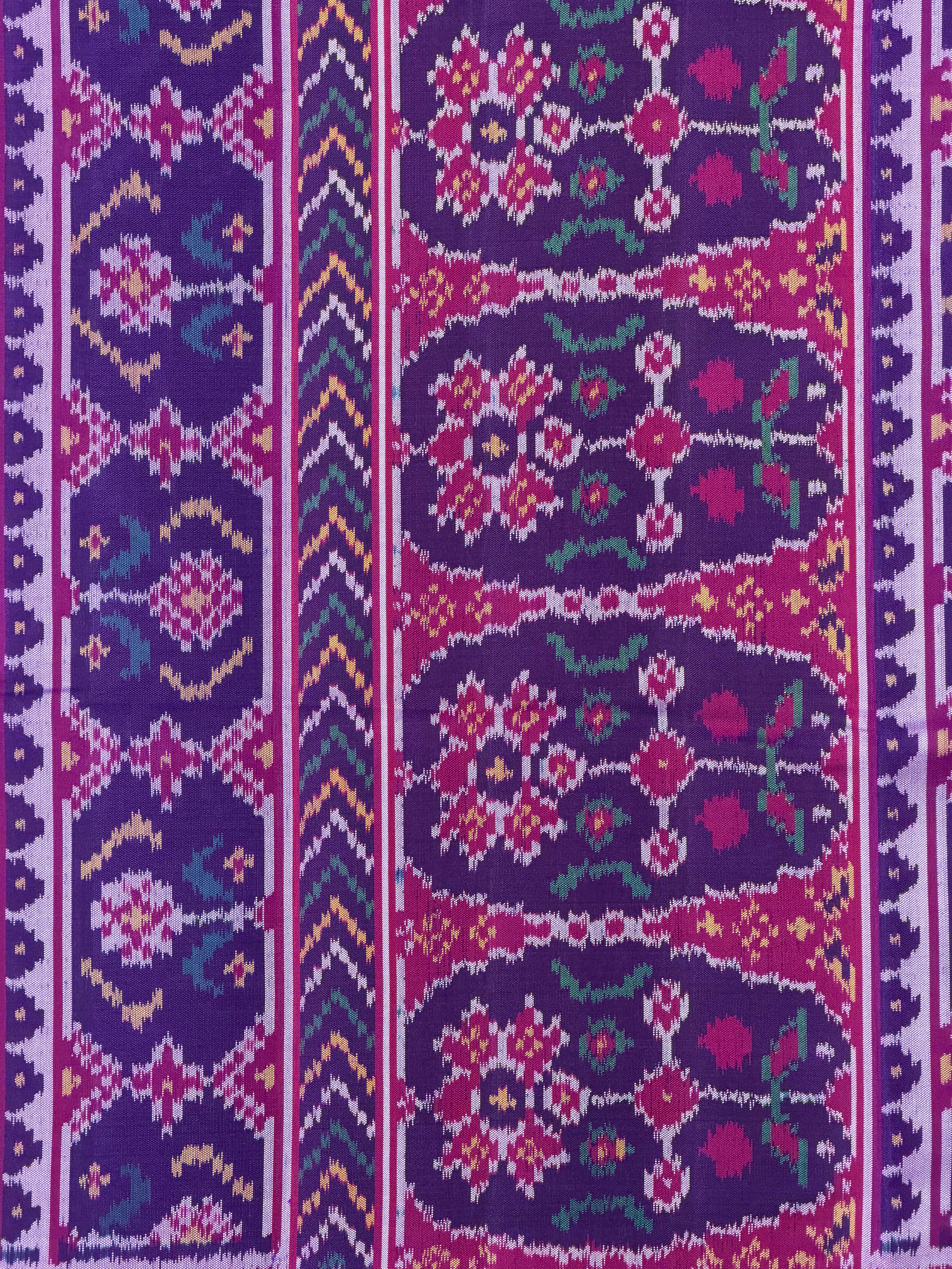Fancy Design Handwoven Patola Silk Saree
