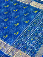 Traditional Design Handwoven Patola Silk Saree