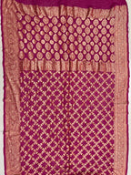 Georgette Bandhej Saree