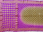 Georgette Bandhej Saree