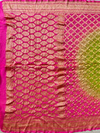 Georgette Bandhej Saree