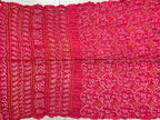 Gaji Silk Bandhej Saree