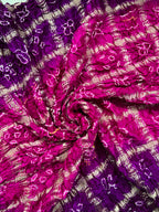 Gaji Silk Gharchola Bandhej Saree