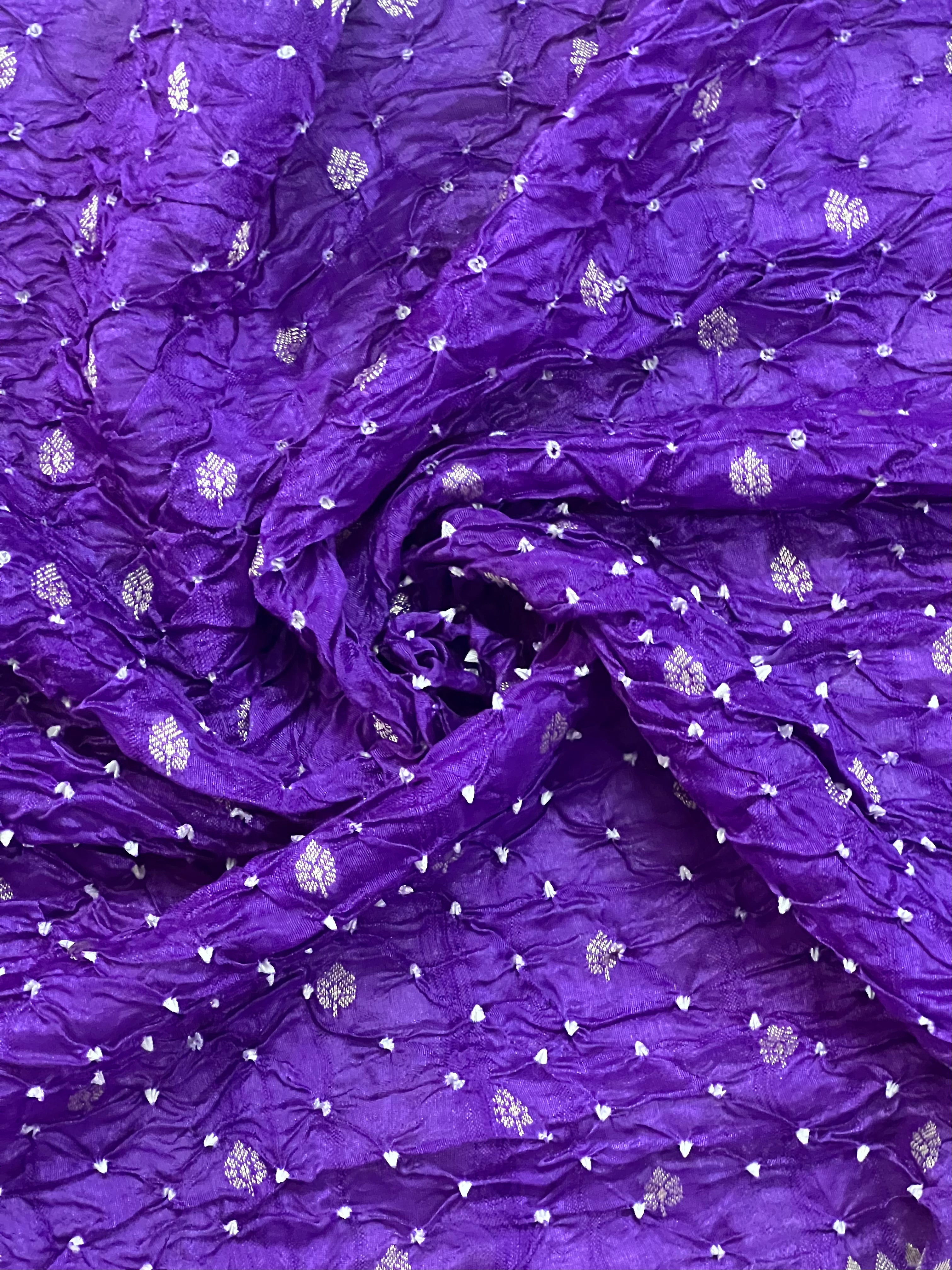 Tussar Bandhej Saree