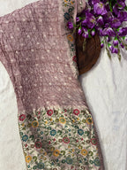 Tussar Bandhej Saree