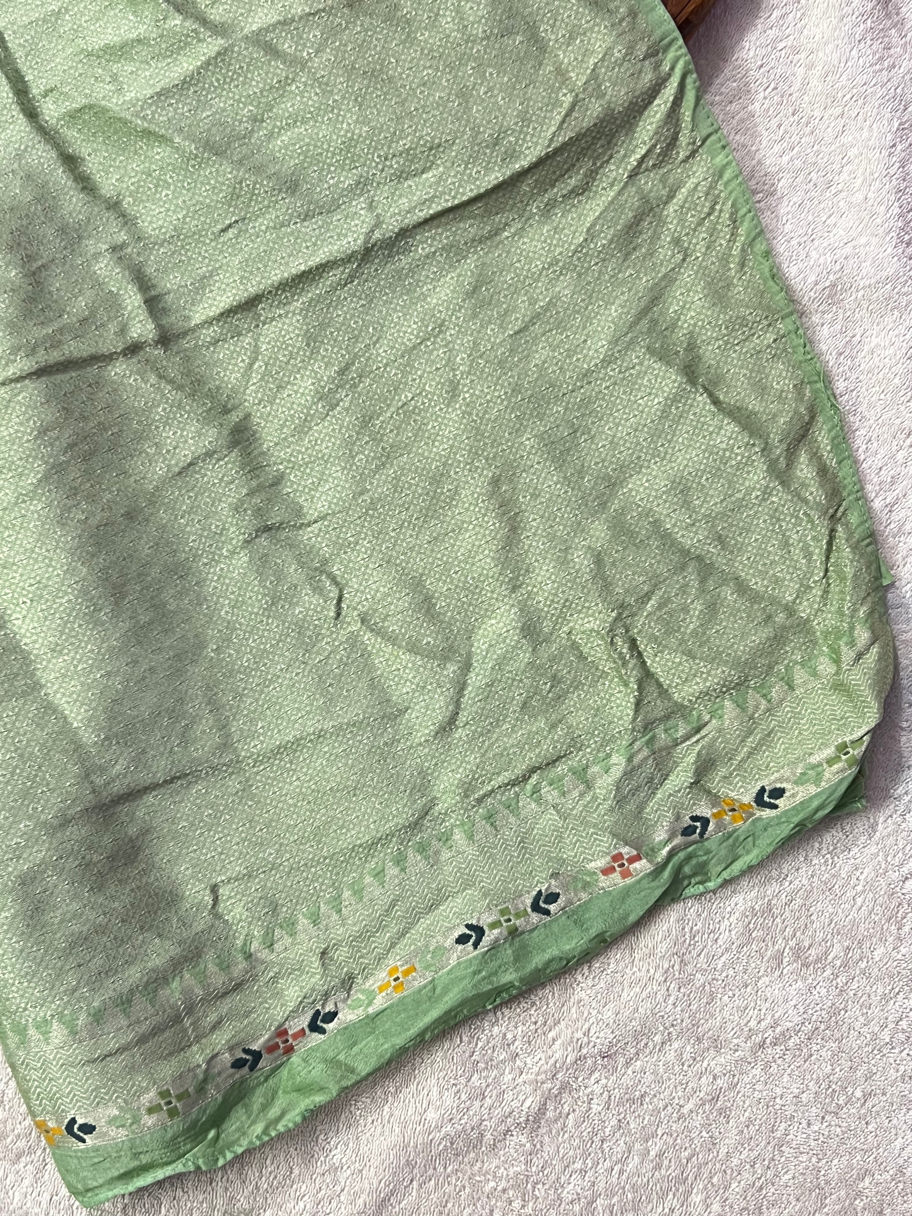 Tussar Bandhej Saree