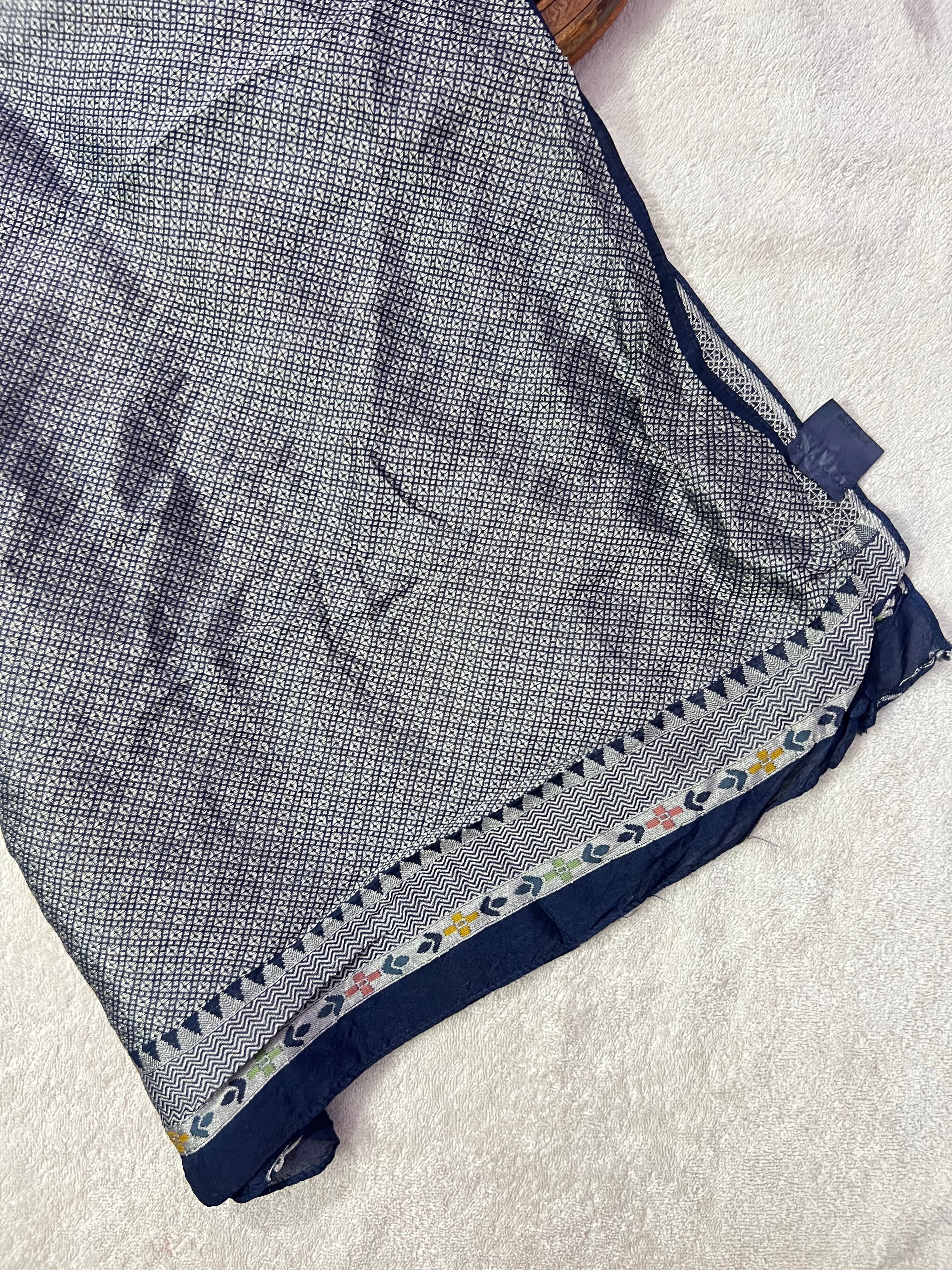 Tussar Bandhej Saree