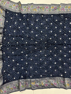 Tussar Bandhej Saree