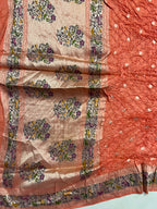 Tussar Bandhej Saree