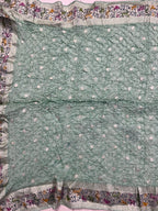 Tussar Bandhej Saree