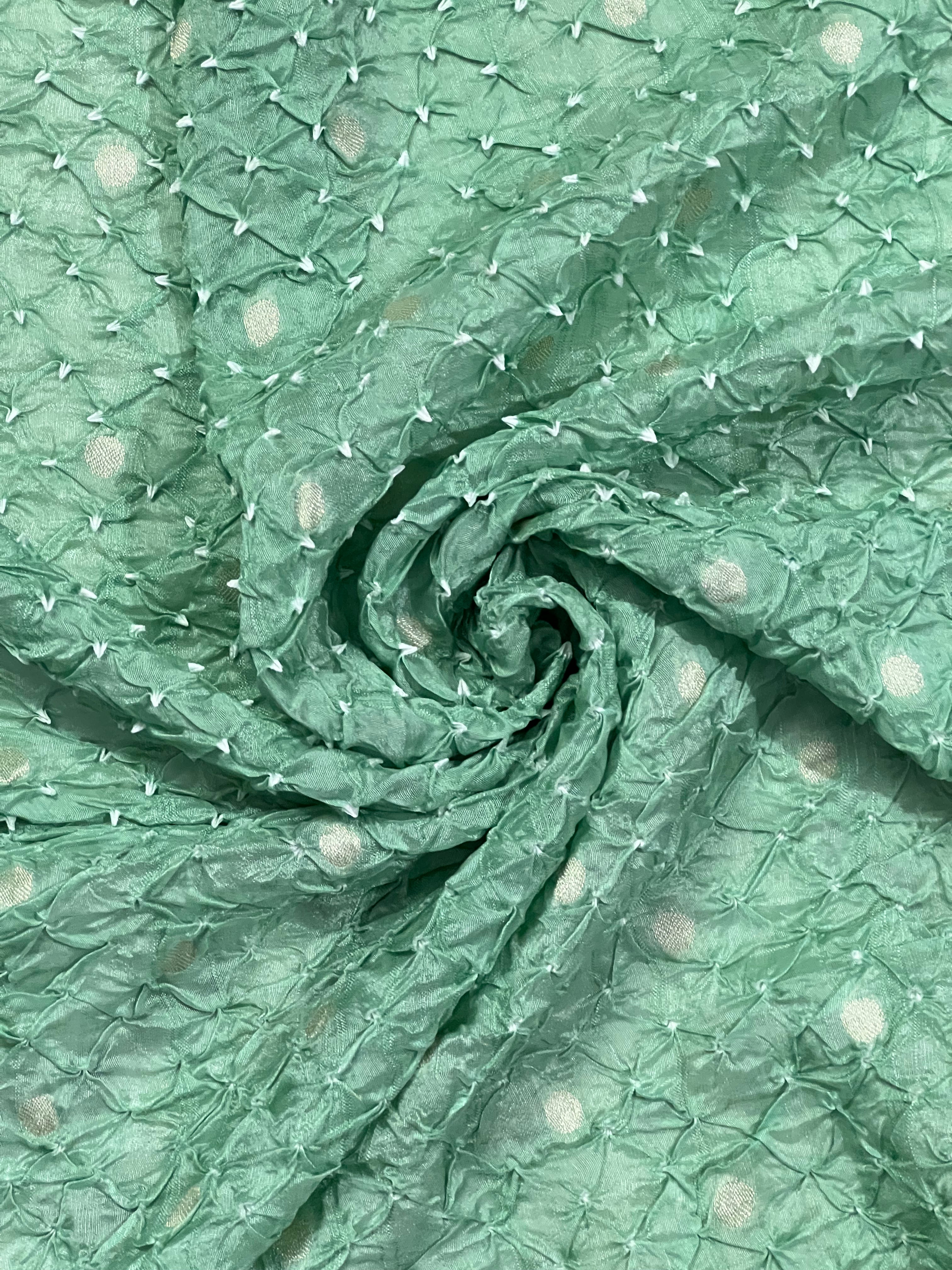 Tussar Bandhej Saree