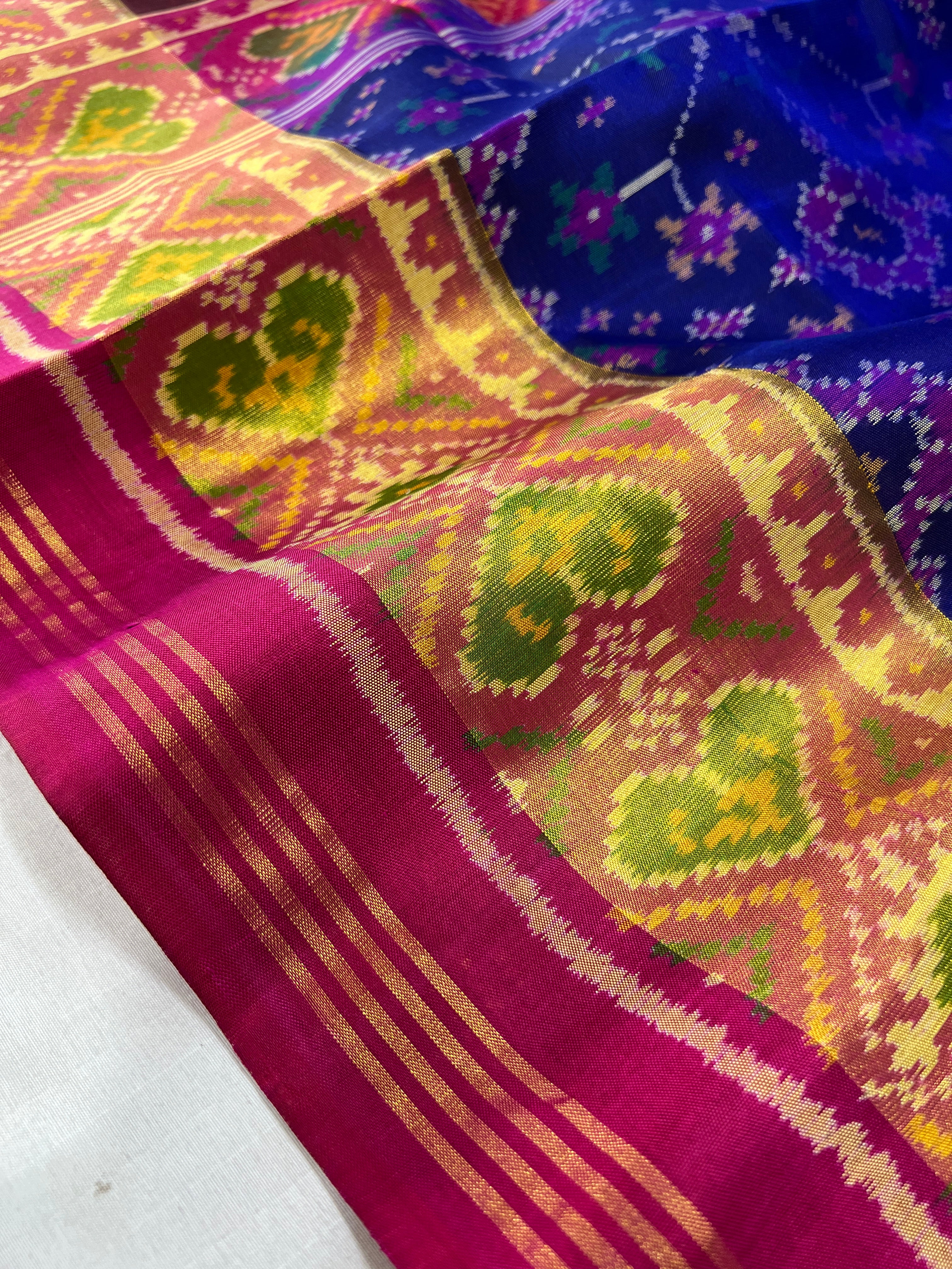 Handwoven Patola Silk Saree