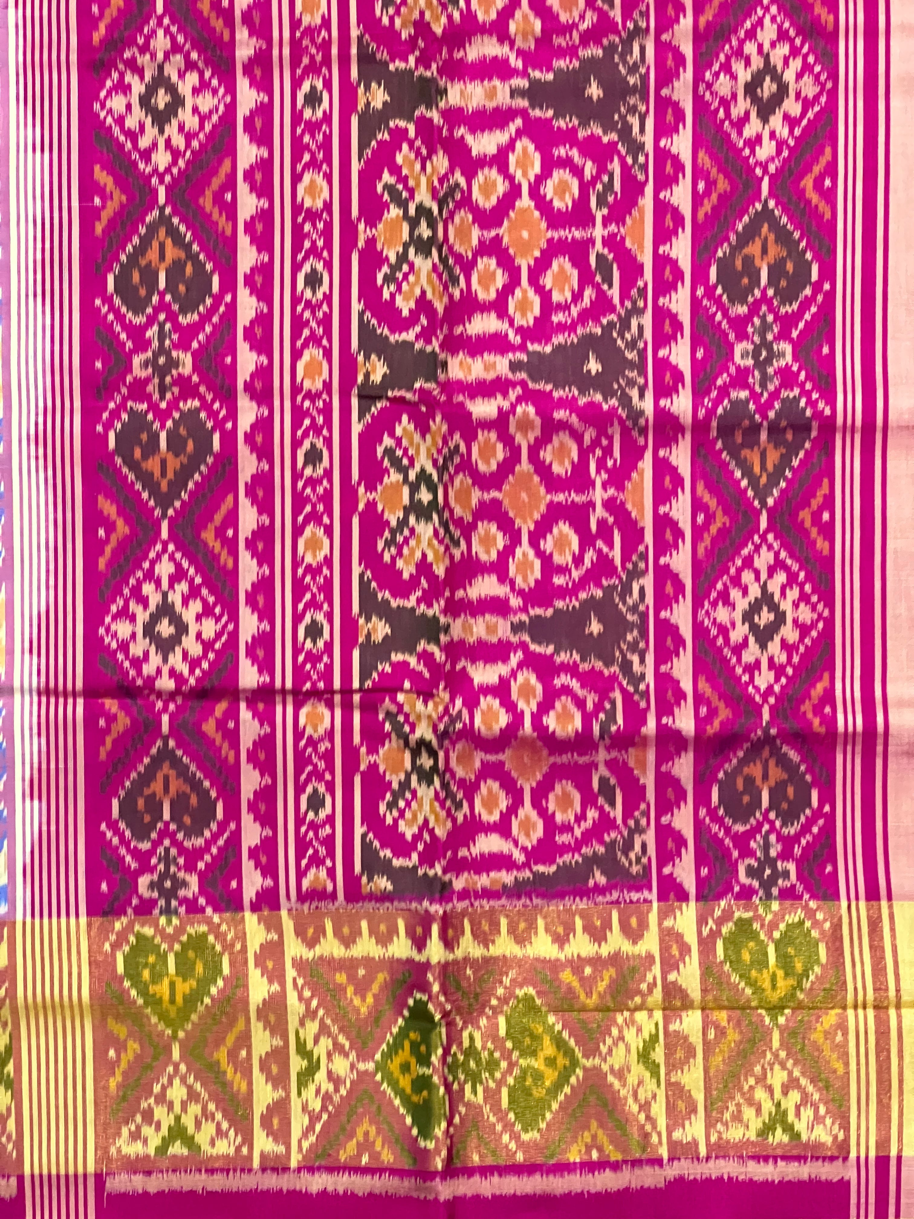 Exclusive Handwoven Patola Silk Saree