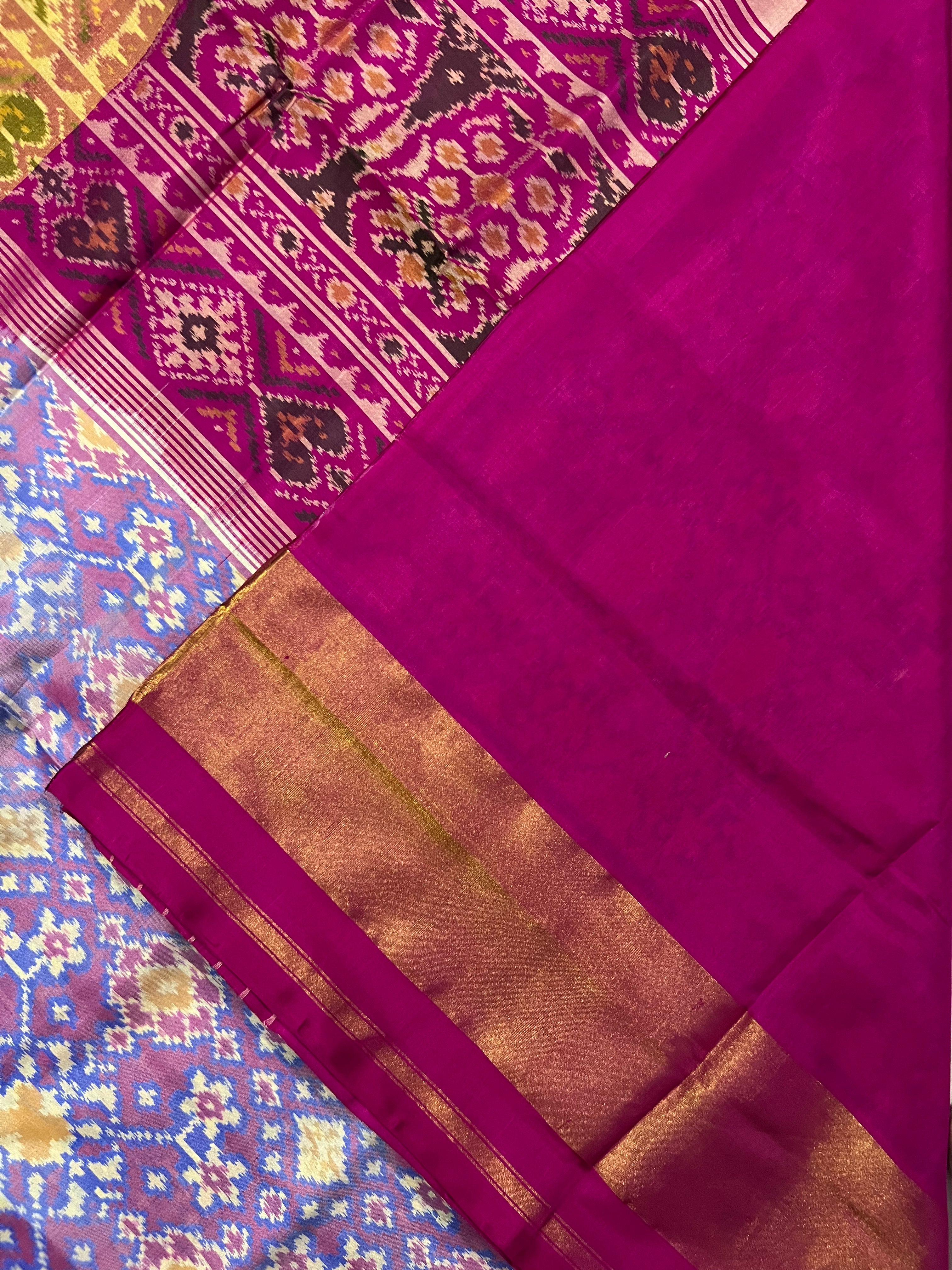 Exclusive Handwoven Patola Silk Saree