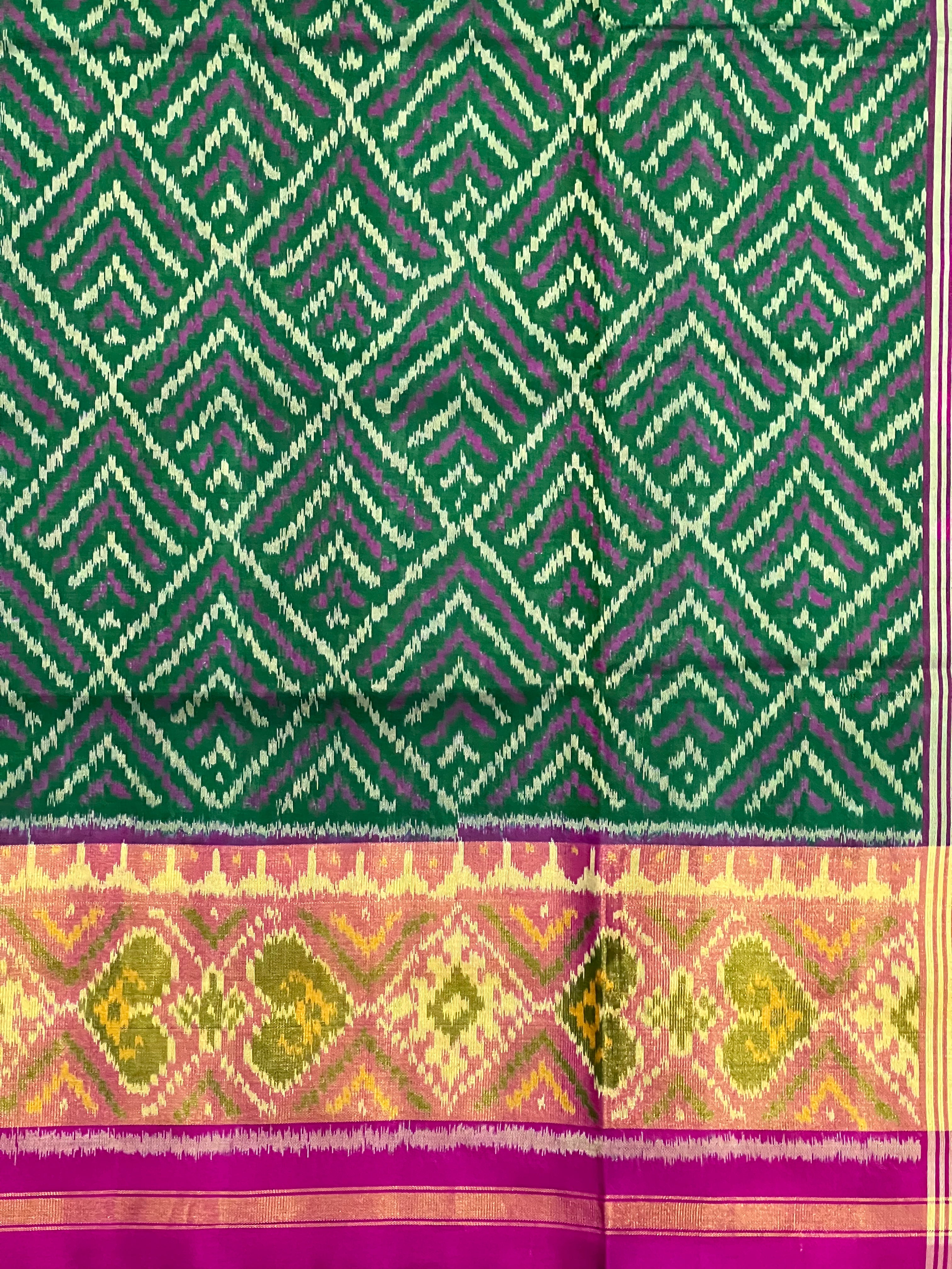 Handwoven Patola Silk Saree