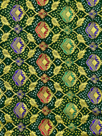 Georgette Minakari Handloom Bandhej Saree