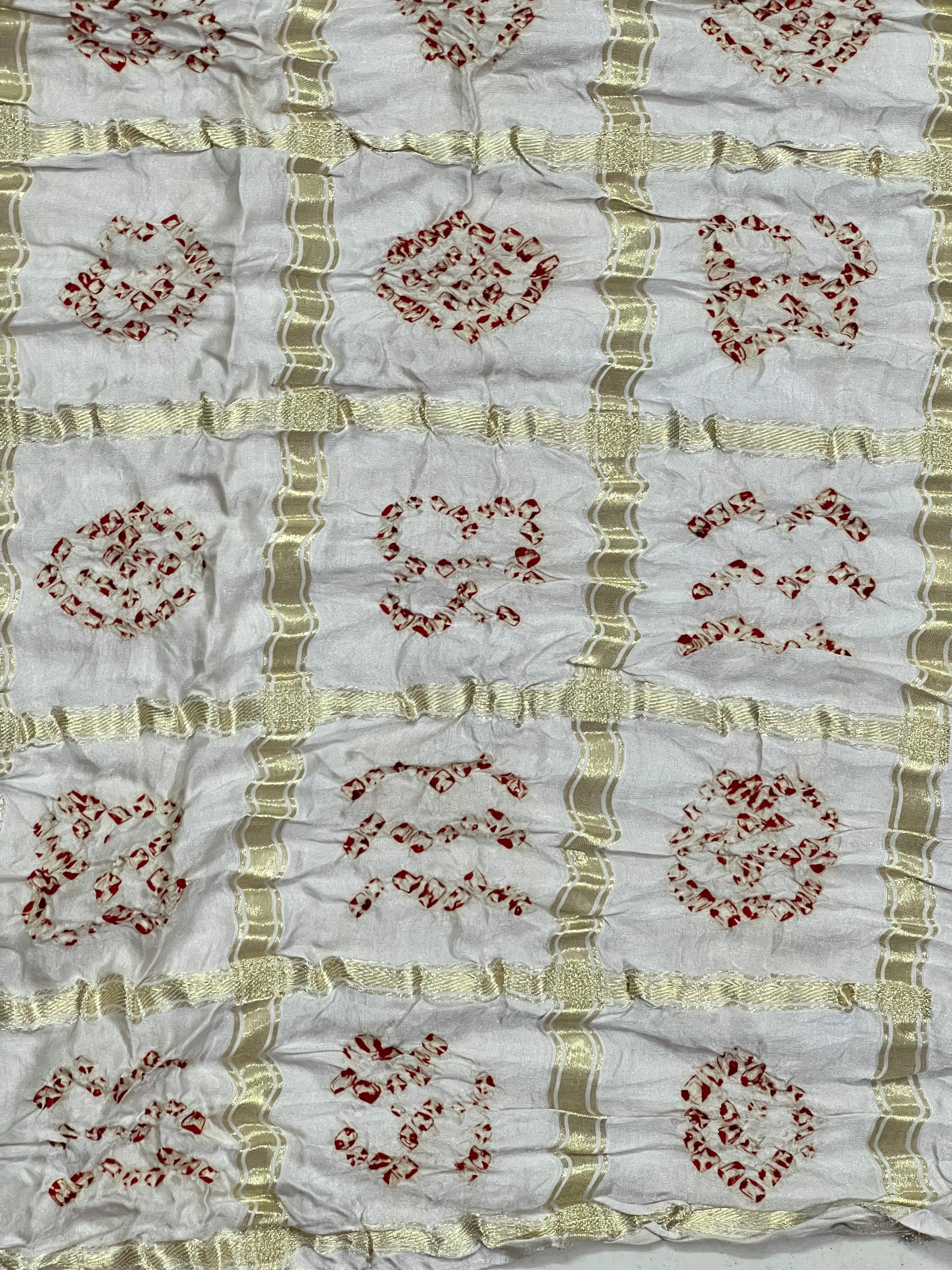 Gaji Checks Bandhej Dupatta