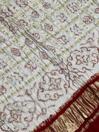 Gaji Checks Bandhej Dupatta