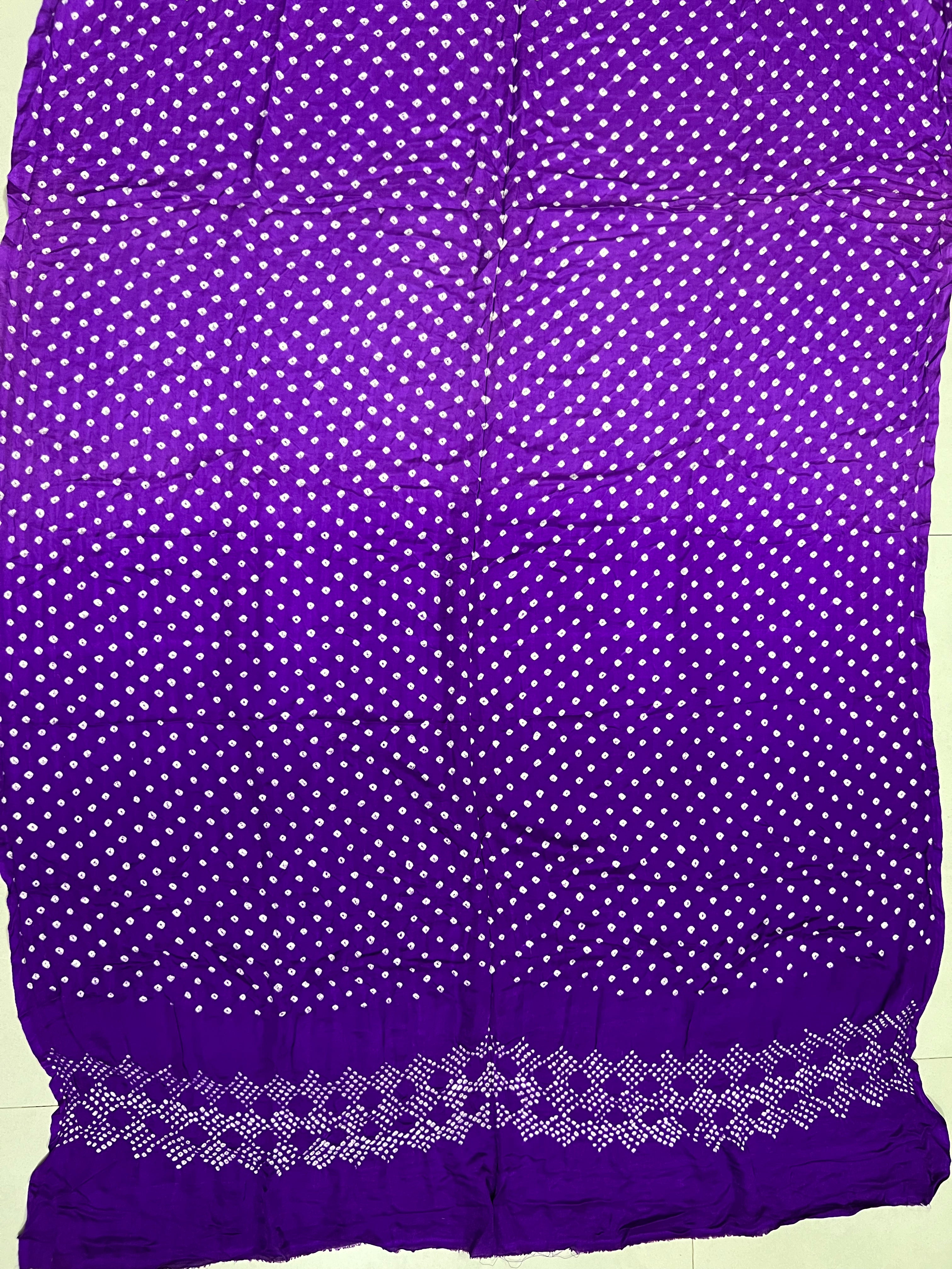 Gaji Silk Bandhej Dupatta