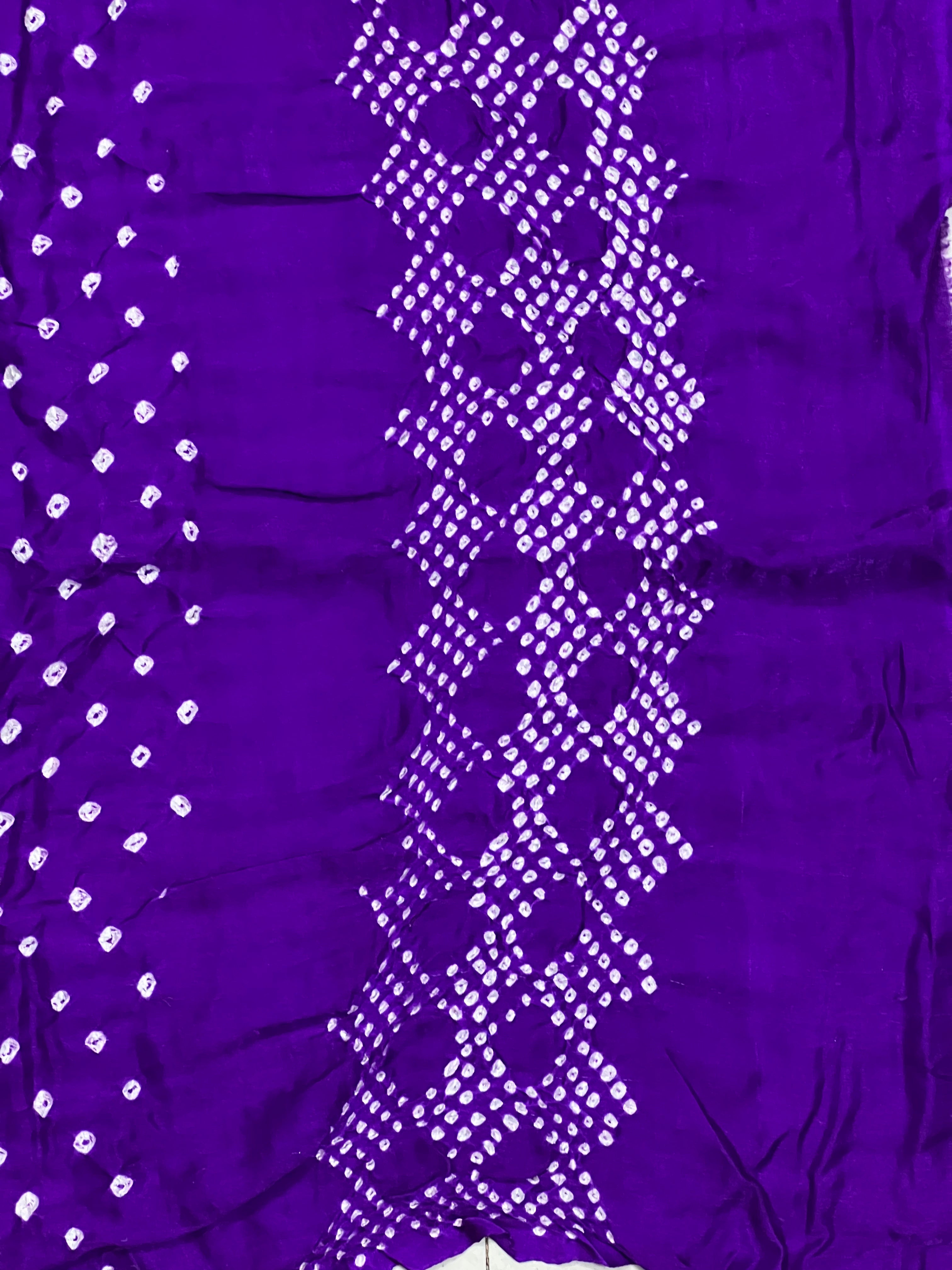 Gaji Silk Bandhej Dupatta