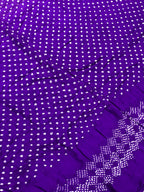 Gaji Silk Bandhej Dupatta