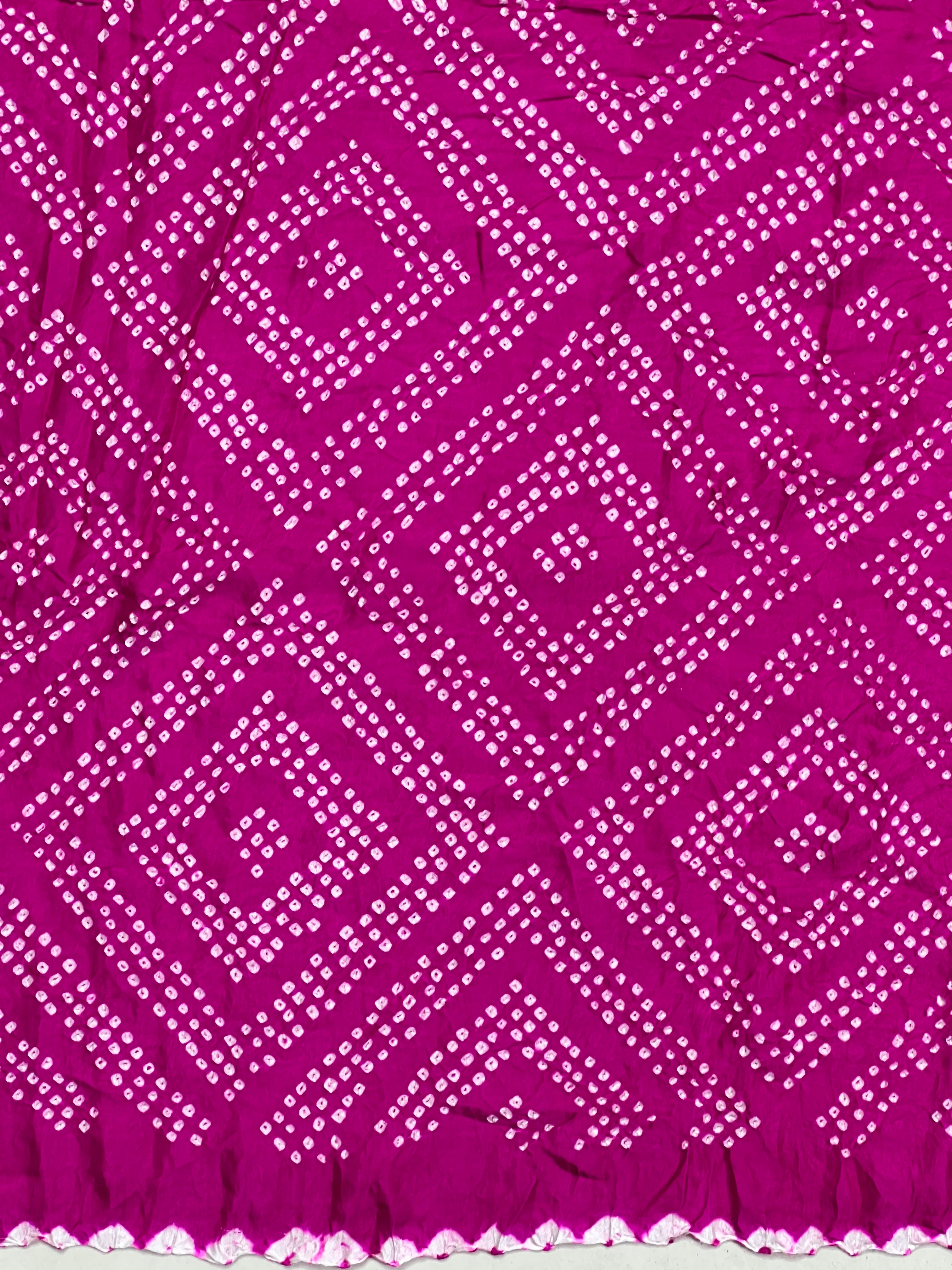 Gaji Silk Bandhej Dupatta