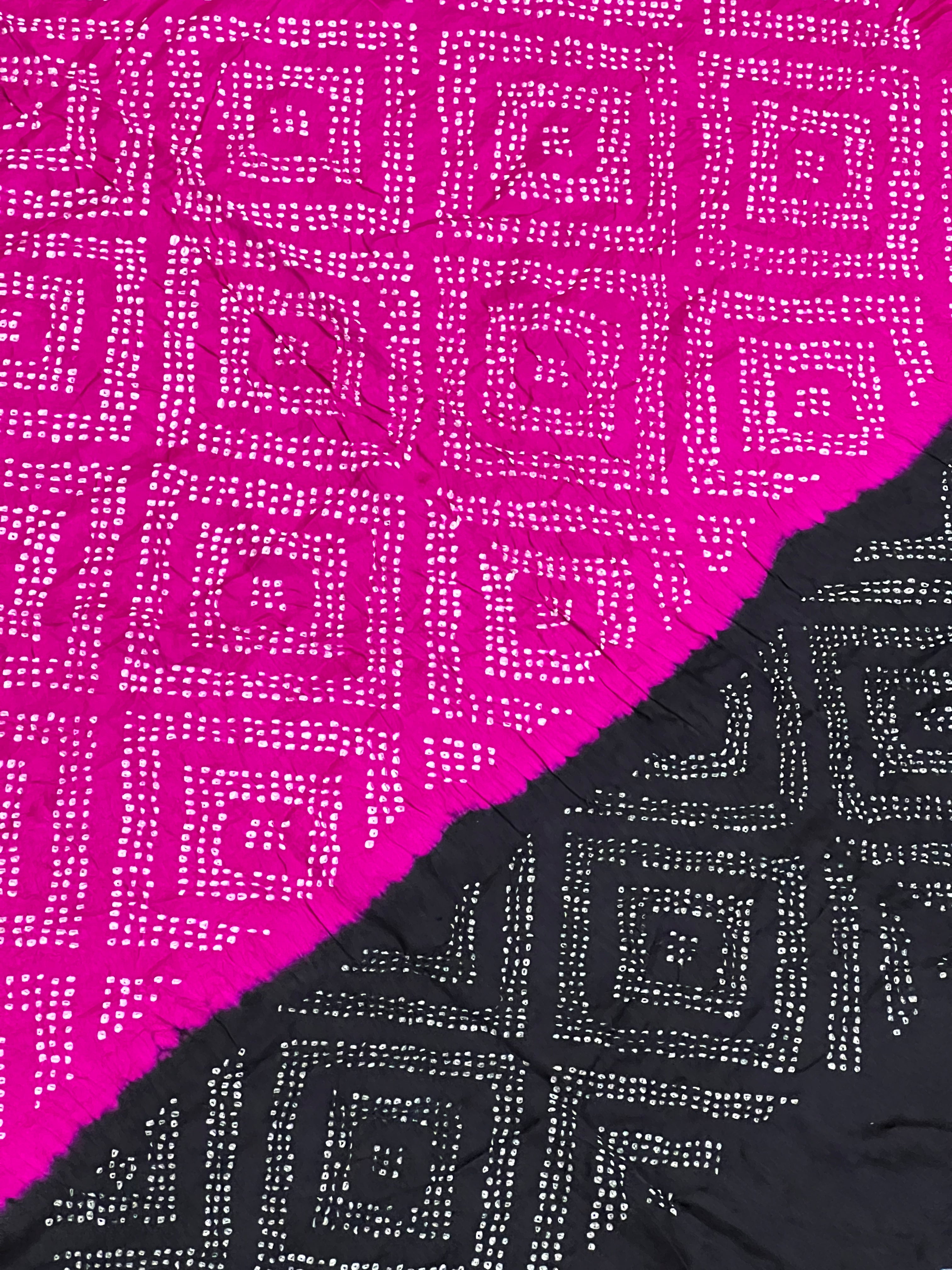 Gaji Silk Bandhej Dupatta