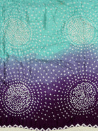 Gaji Silk Bandhej Dupatta