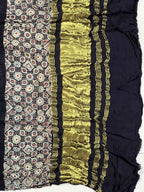 Gaji Silk Bandhej Dupatta