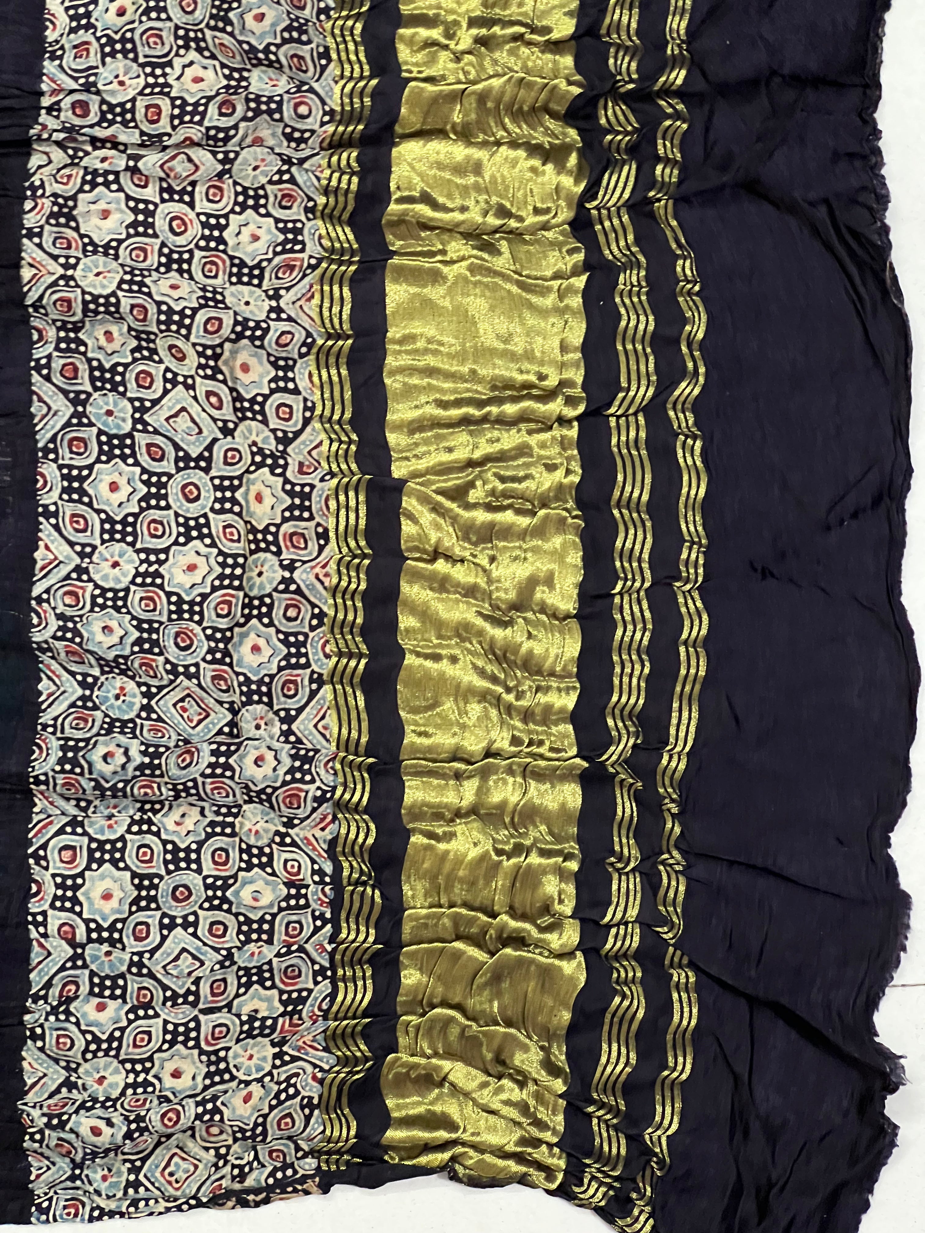 Gaji Silk Bandhej Dupatta