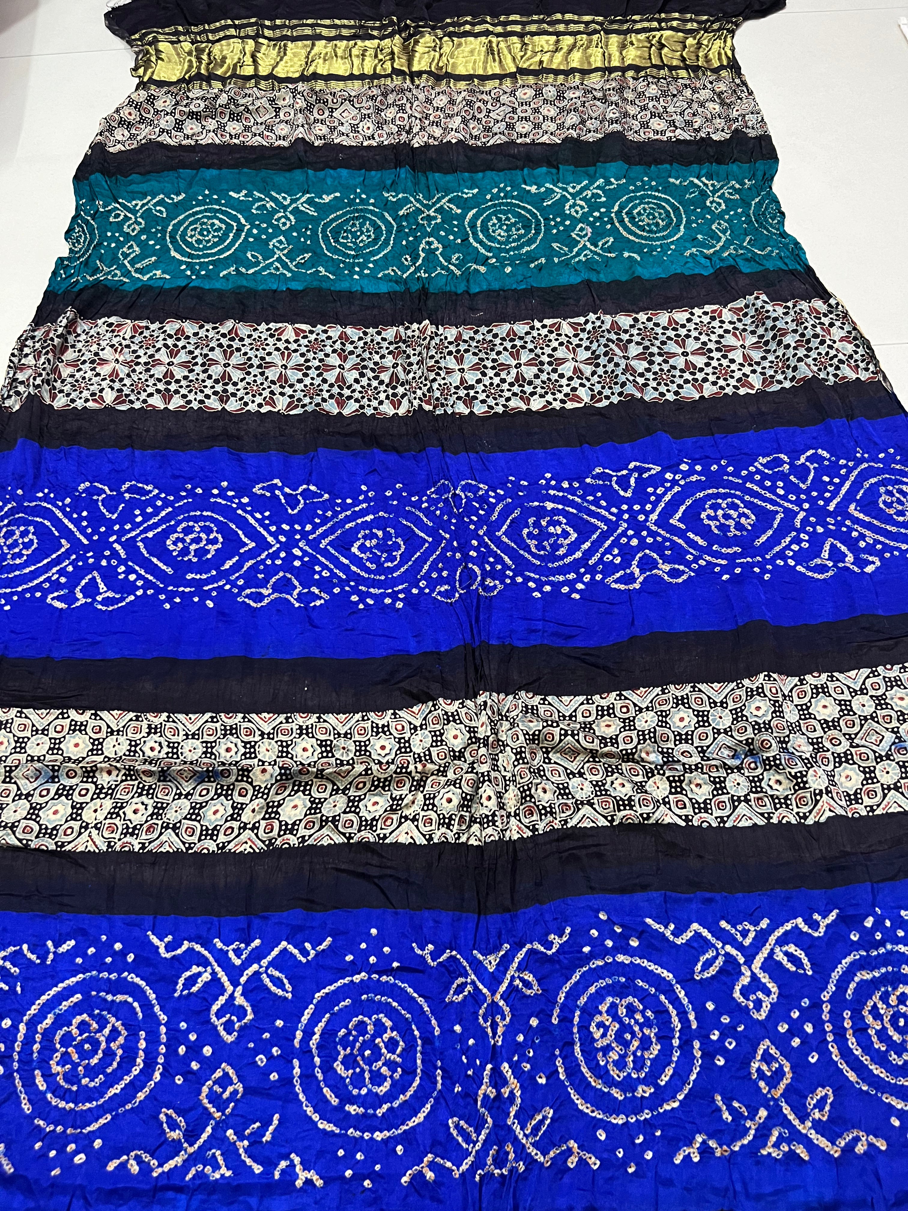 Gaji Silk Bandhej Dupatta