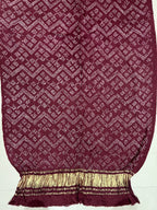 Gaji Silk Bandhej Dupatta